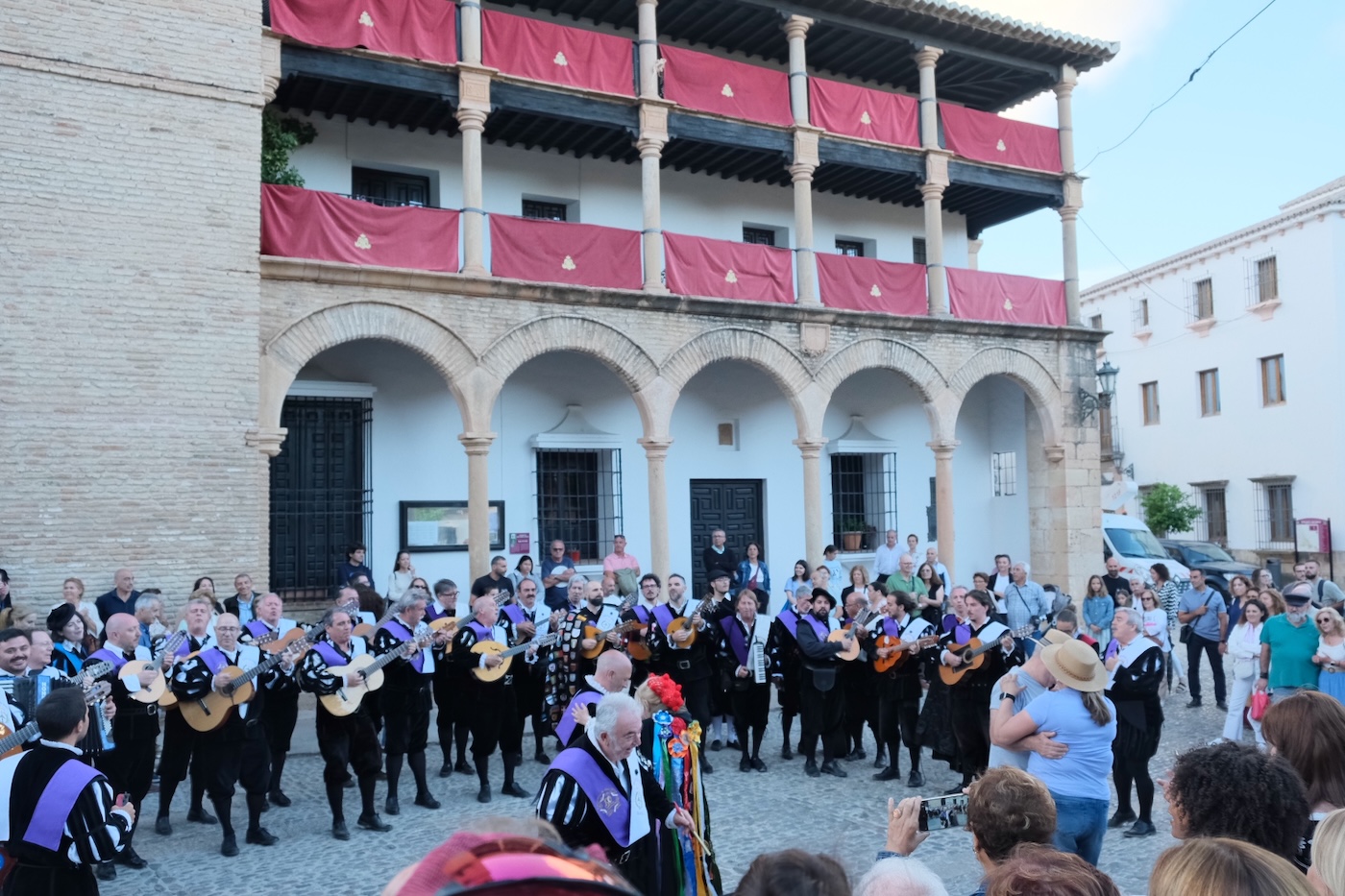 Ronda during the festival Ronda Romantica 2024